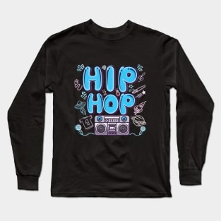 I Love Hiphop Long Sleeve T-Shirt